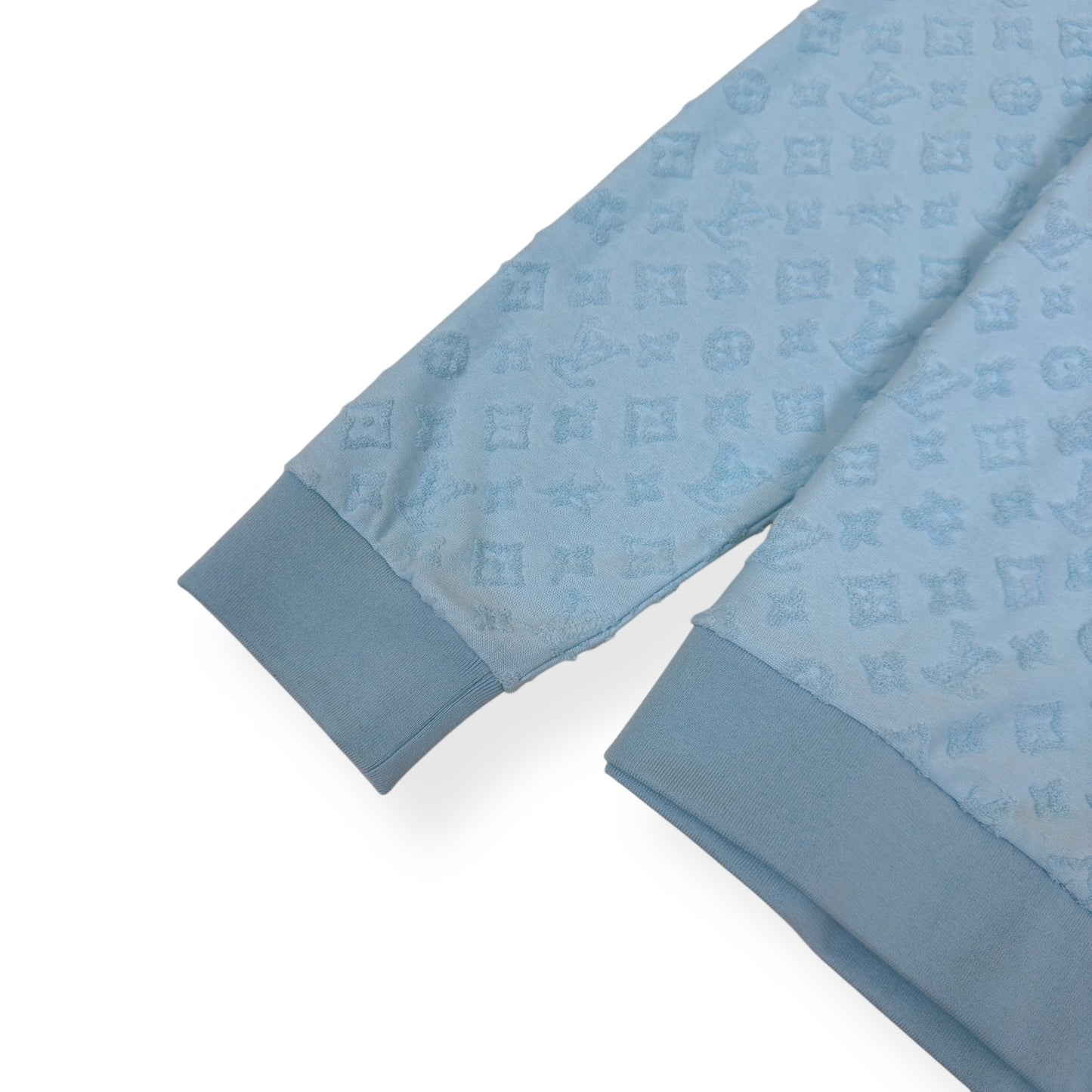 LOUIS VUITTON TYLER THE CREATOR MONOGRAM POLO SHIRT BABY BLUE XXL