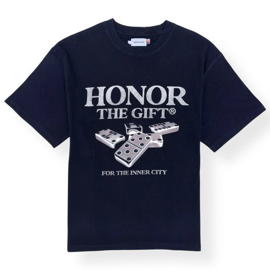 HONOR THE GIFT DOMINOS T-SHIRT BLACK L