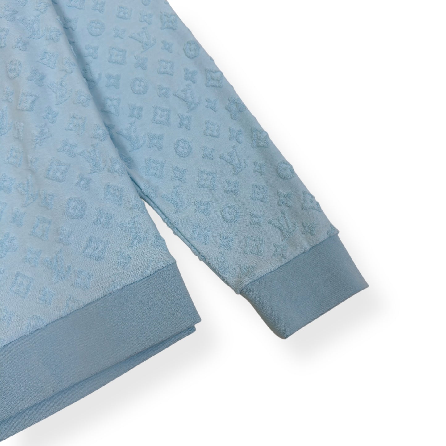 LOUIS VUITTON TYLER THE CREATOR MONOGRAM POLO SHIRT BABY BLUE XXL