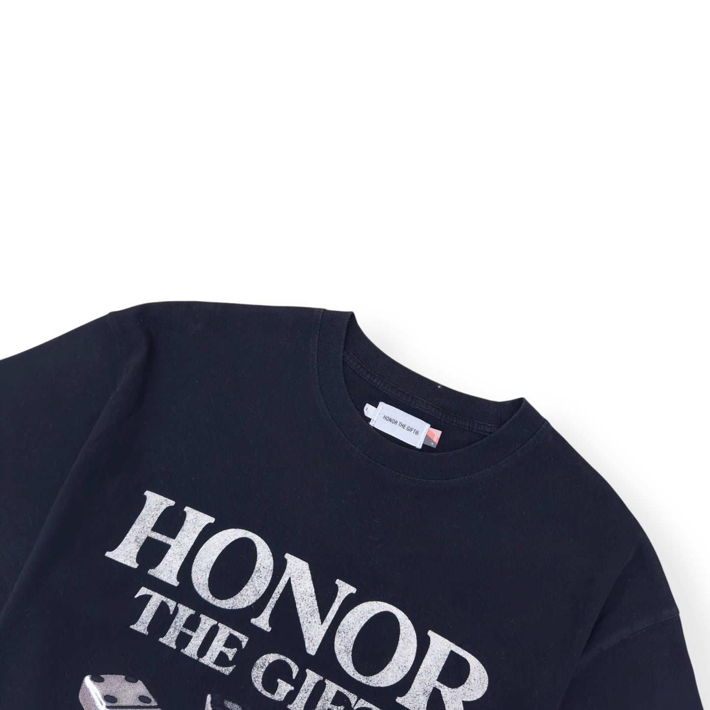 HONOR THE GIFT DOMINOS T-SHIRT BLACK L