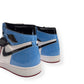 NIKE AIR JORDAN 1 RETRO HIGH SNEAKER FEARLESS UNC CHICAGO UK11