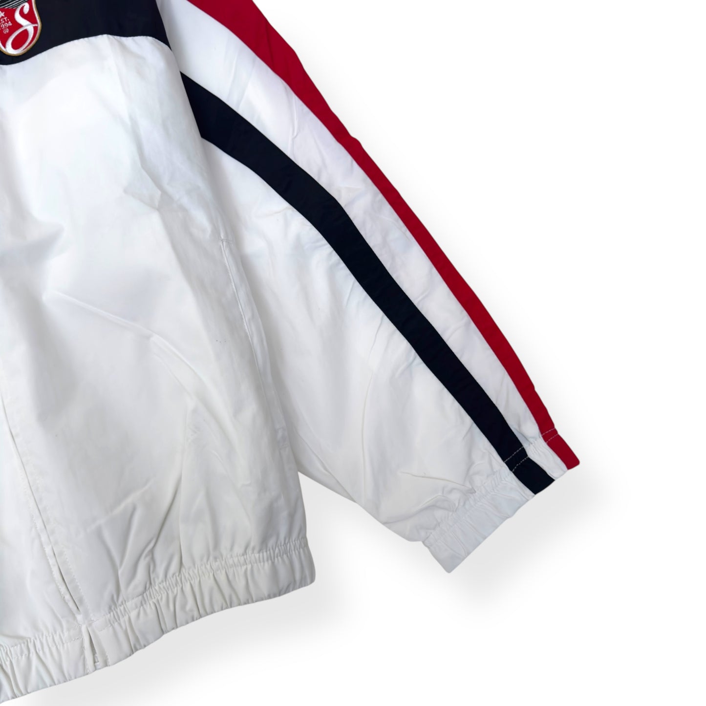 SUPREME X UMBRO TRACK JACKET WHITE / RED L