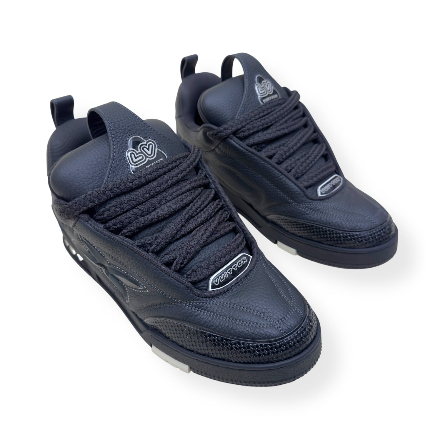 LOUIS VUITTON LV SKATE SNEAKER BLACK UK8.5