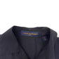 LOUIS VUITTON OPEN COLLAR SHORT SLEEVED SHIRT BLACK M