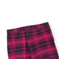 VALENTINO GARAVANI CHECKED WOOL BLEND TROUSERS RED / BLACK 50 / L