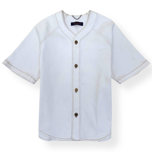 LOUIS VUITTON MONOGRAM BASEBALL SHIRT XL