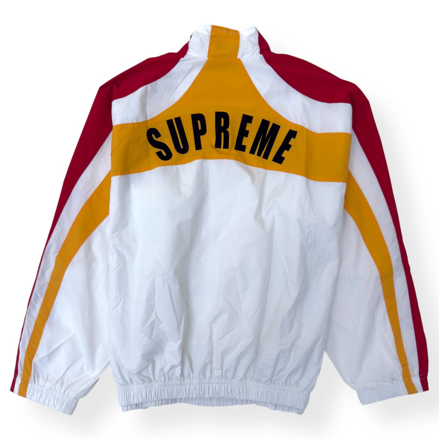 SUPREME X UMBRO TRACK JACKET WHITE / RED L