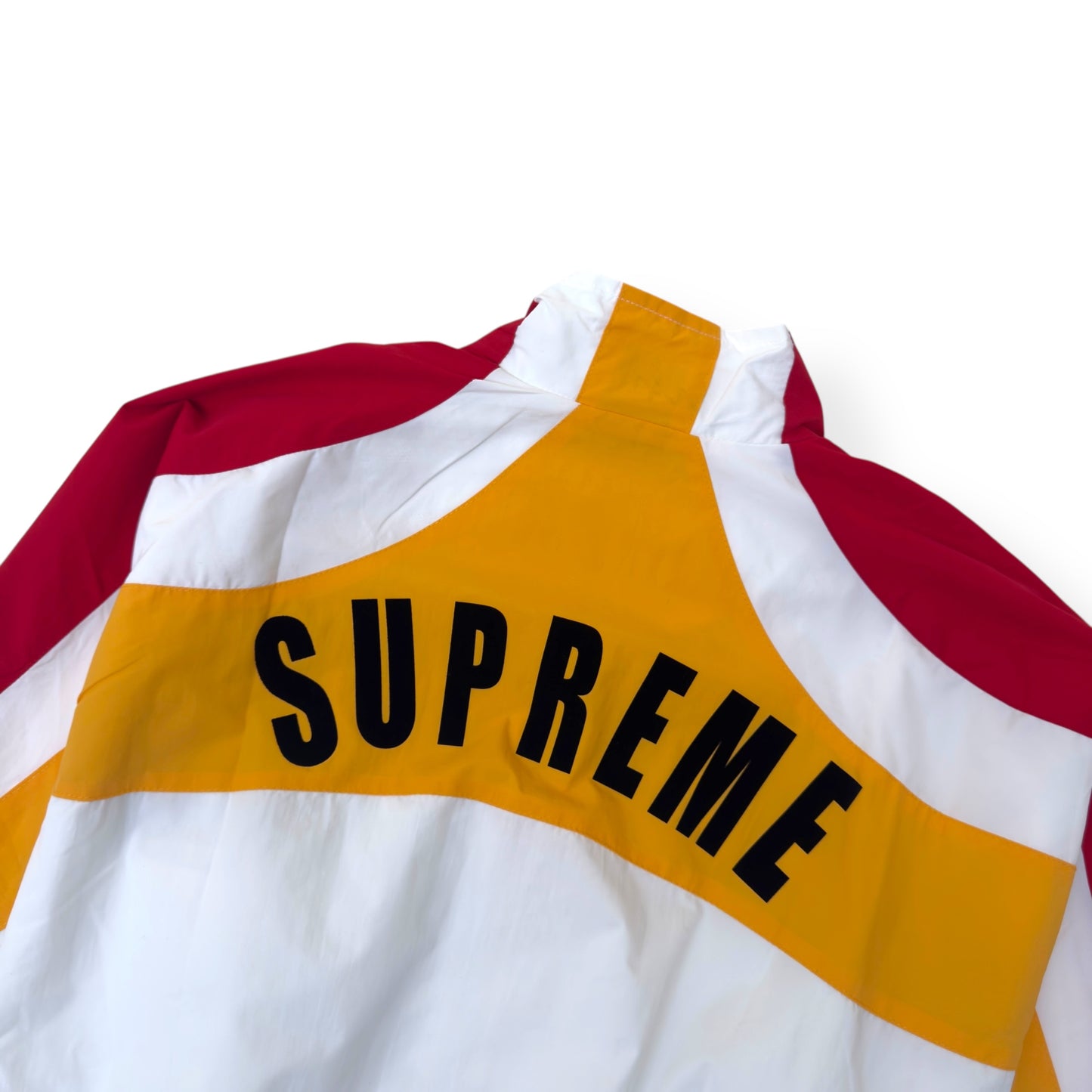 SUPREME X UMBRO TRACK JACKET WHITE / RED L