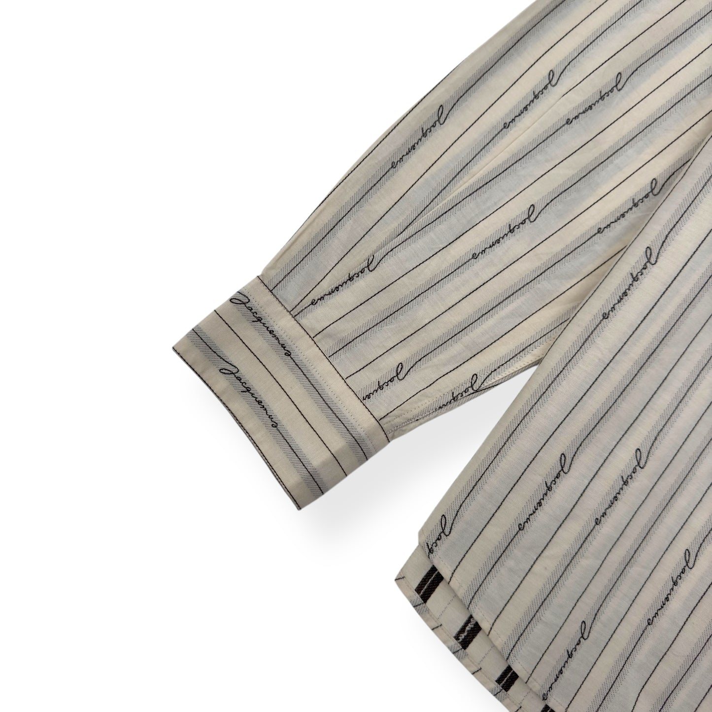 JACQUEMUS LA CHEMISE SIMON COTTON SHIRT CREAM 48 / M