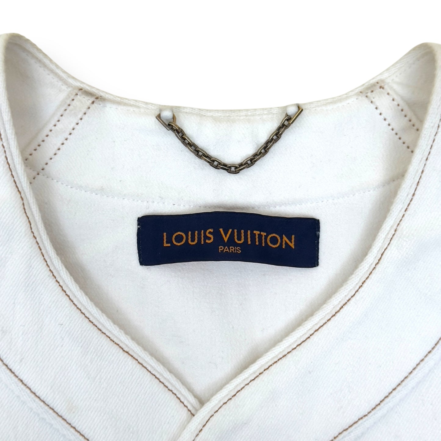 LOUIS VUITTON MONOGRAM BASEBALL SHIRT XL