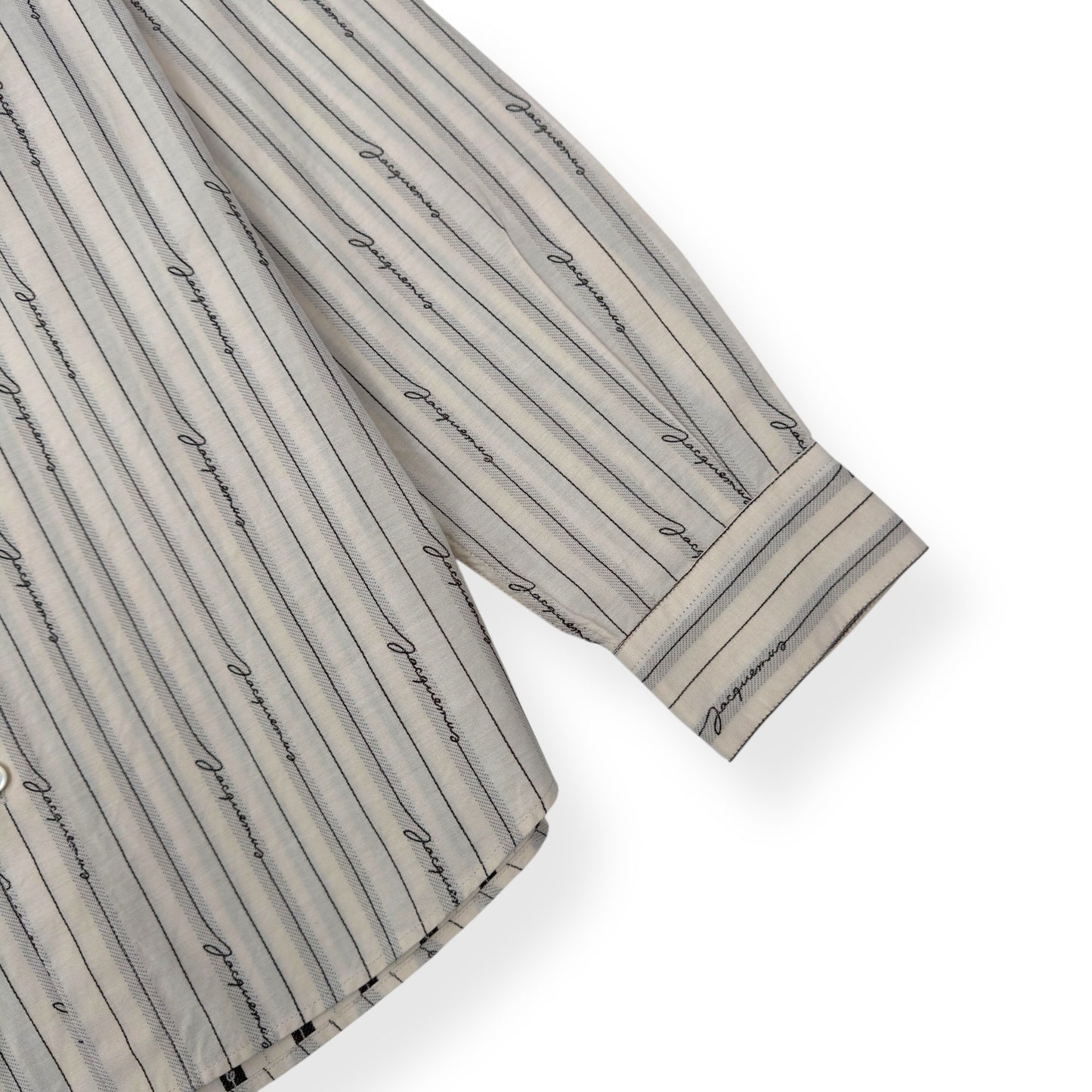 JACQUEMUS LA CHEMISE SIMON COTTON SHIRT CREAM 48 / M