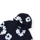 DENIM TEARS THE COTTON WREATH HOODIE BLACK / WHITE M