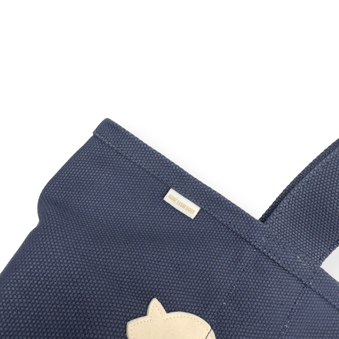 AIMÉ LEON DORE FW24 NY HIGHLANDERS TOTE BAG NAVY / WHITE O/S