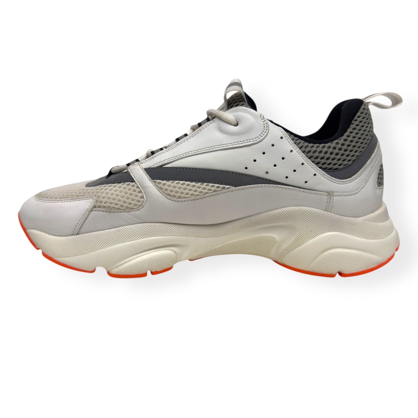 DIOR B22 SNEAKER WHITE / ORANGE 44 / UK10