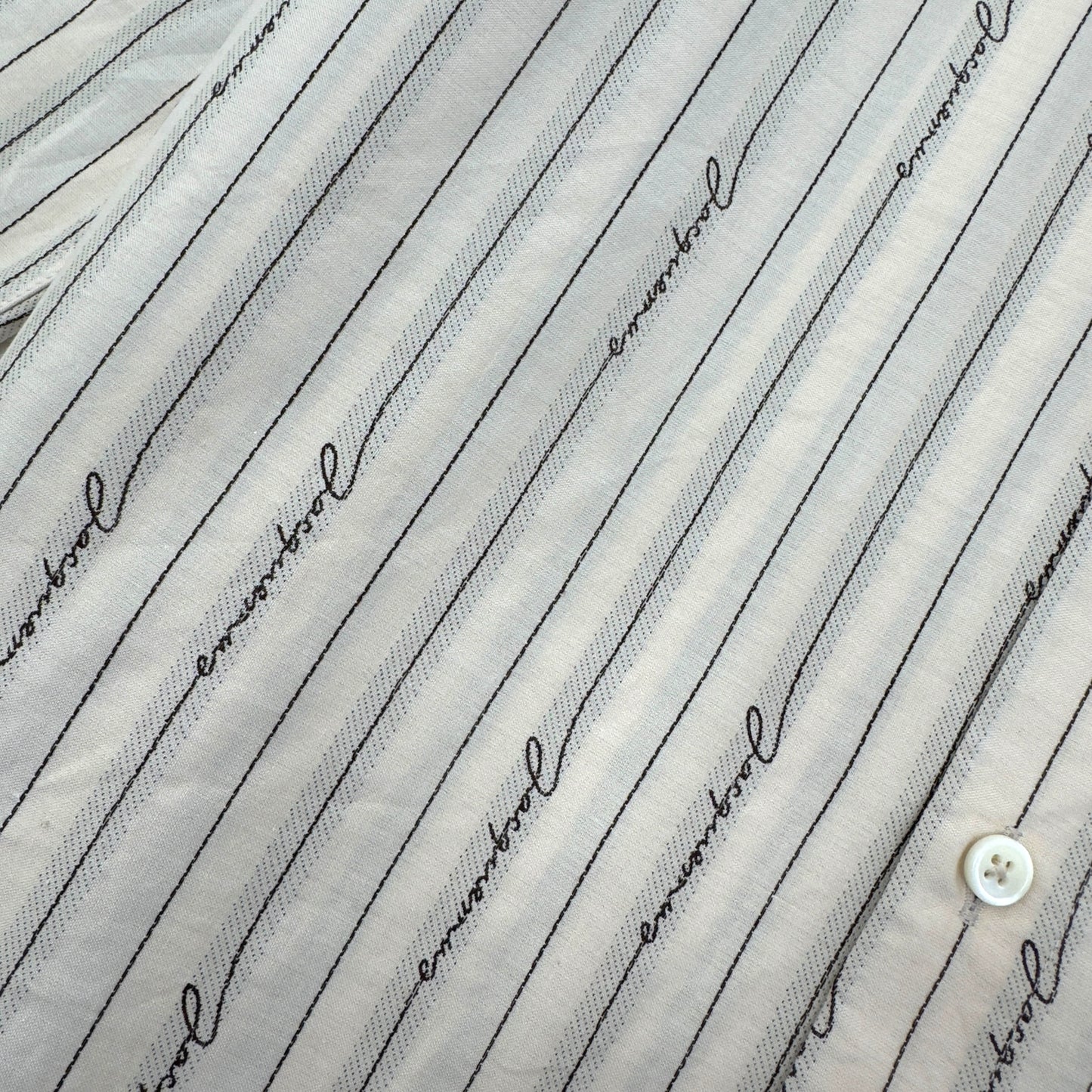 JACQUEMUS LA CHEMISE SIMON COTTON SHIRT CREAM 48 / M