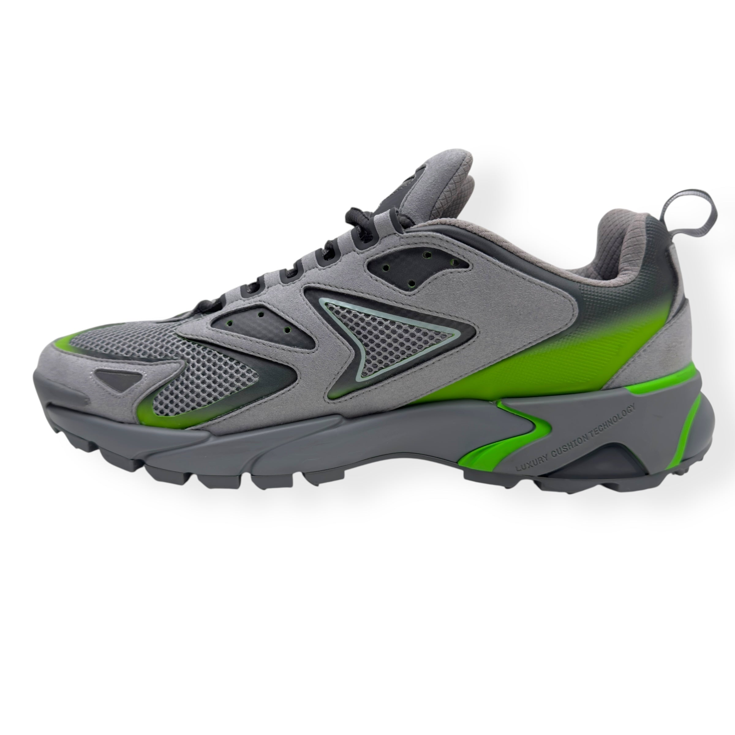 LOUIS VUITTON LV TATIC SNEAKER GREY / GREEN UK10