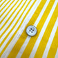 LOUIS VUITTON STRIPED PATCHWORK SHORT SLEEVE SHIRT YELLOW XL