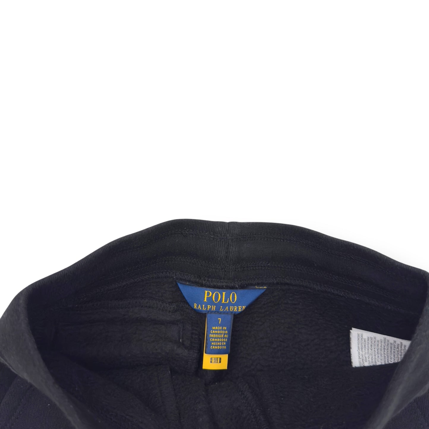 POLO RALPH LAUREN SWEATPANTS BLACK AGE7