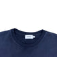RHUDE SQUARE LOGO T-SHIRT VINTAGE BLUE L