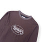 HONOR THE GIFT LO-FI LONG SLEEVE T-SHIRT BROWN M