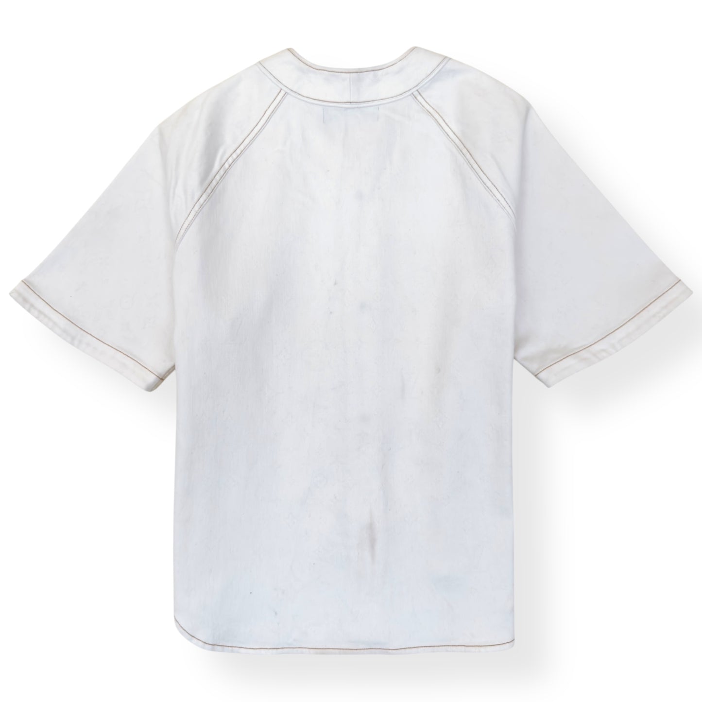 LOUIS VUITTON MONOGRAM BASEBALL SHIRT XL