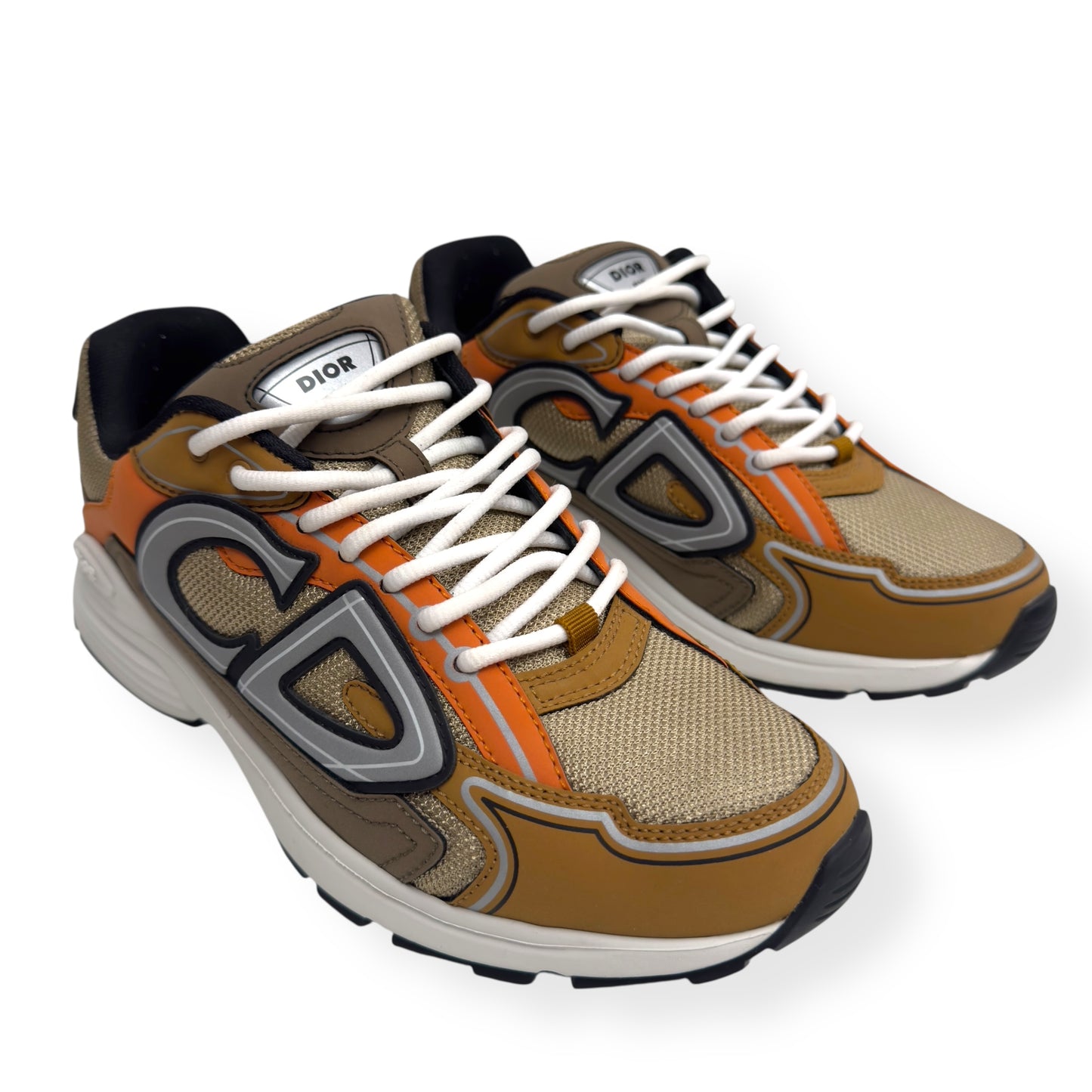 DIOR B30 SNEAKER ORANGE / BROWN 42 / UK8