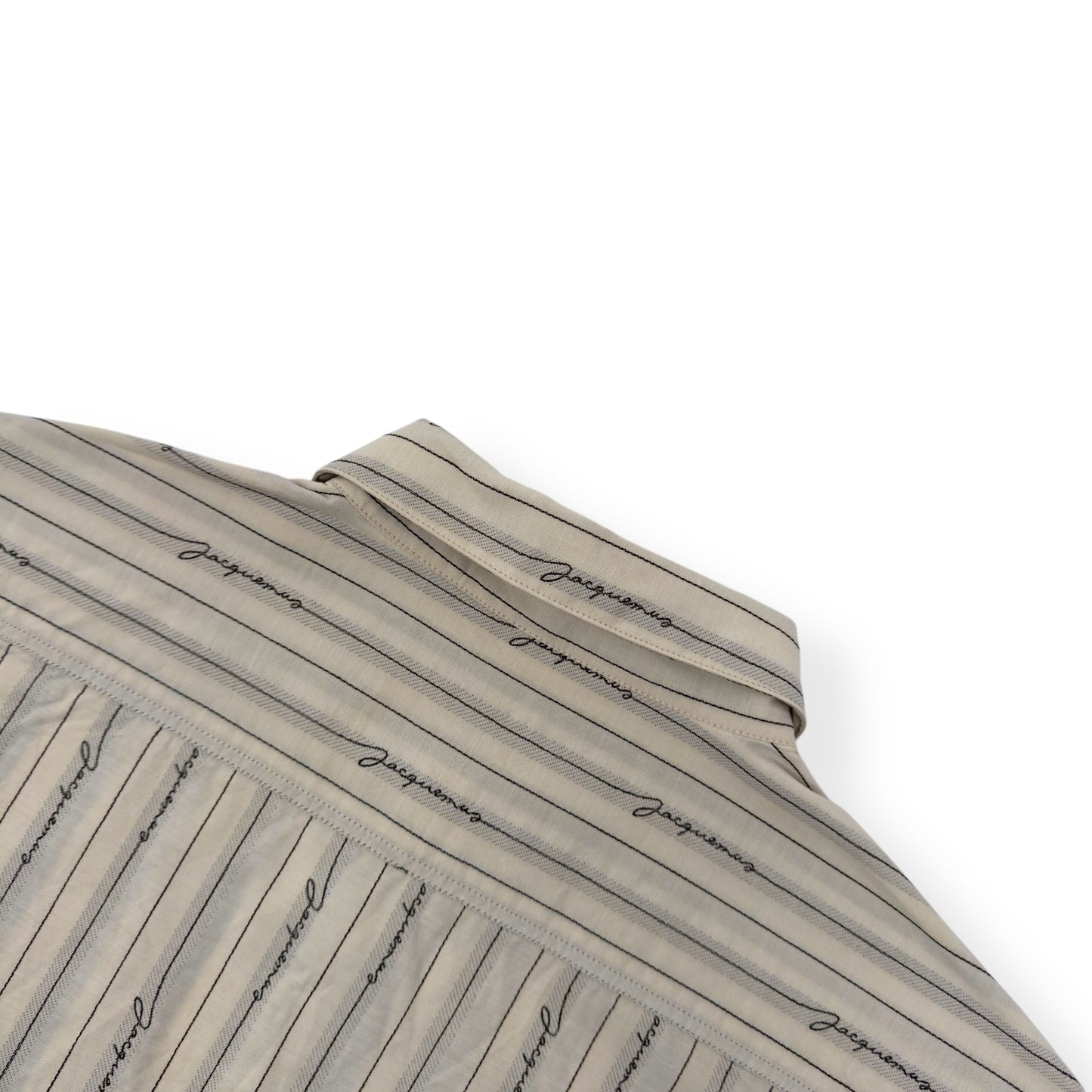 JACQUEMUS LA CHEMISE SIMON COTTON SHIRT CREAM 48 / M