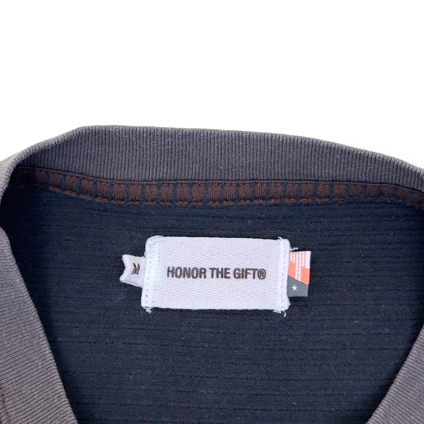 HONOR THE GIFT LO-FI LONG SLEEVE T-SHIRT BROWN M