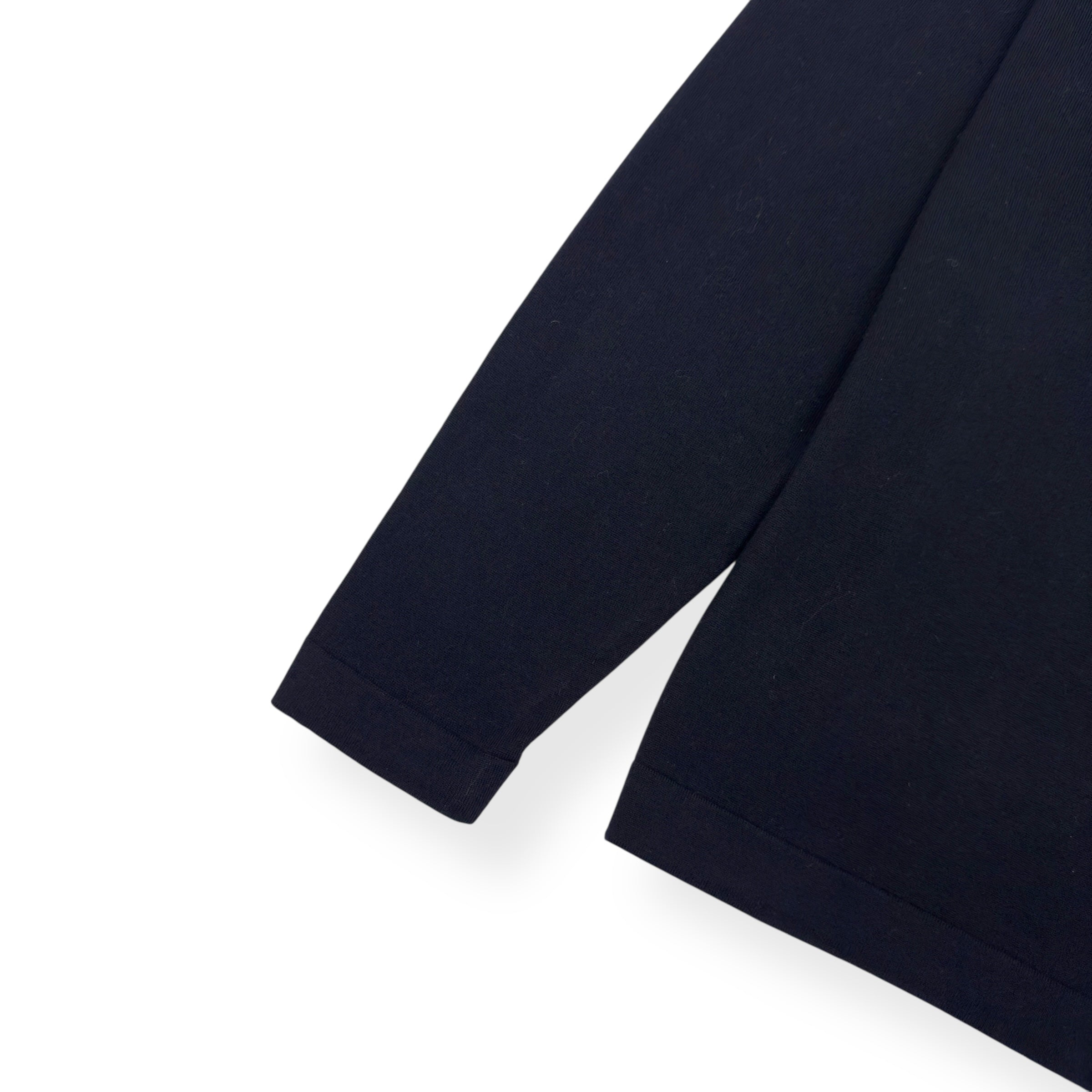 THOM SWEENEY MERINO WOOL SWEATER BLACK 52 / L