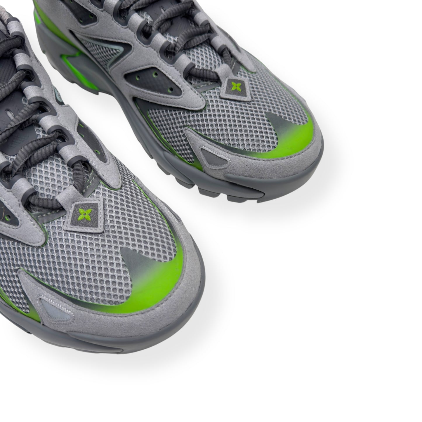 LOUIS VUITTON LV TATIC SNEAKER GREY / GREEN UK10