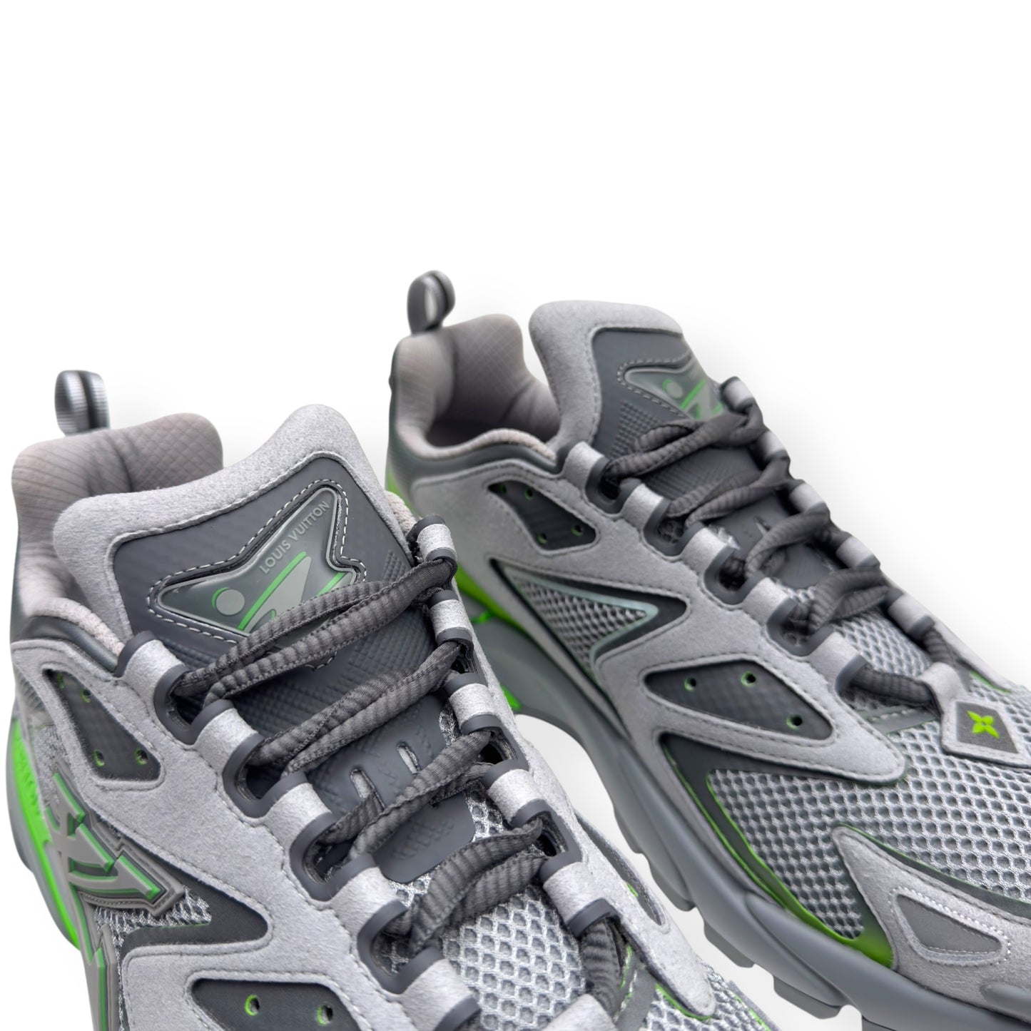 LOUIS VUITTON LV TATIC SNEAKER GREY / GREEN UK10