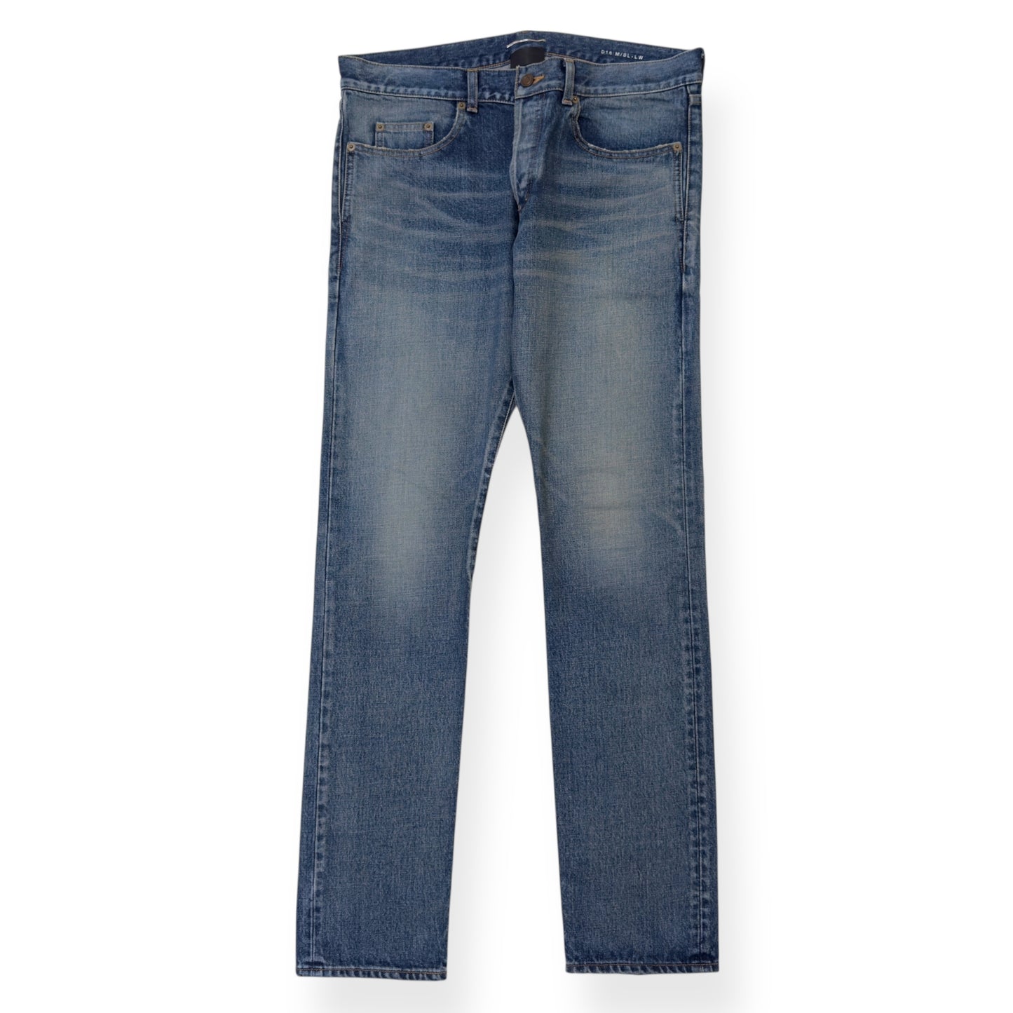 SAINT LAURENT SLIM-FIT DENIM JEANS BLUE W34”