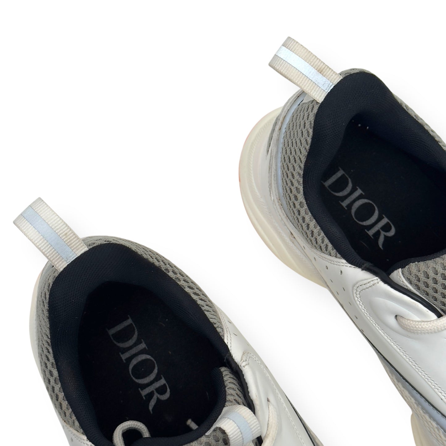 DIOR B22 SNEAKER WHITE / ORANGE 44 / UK10