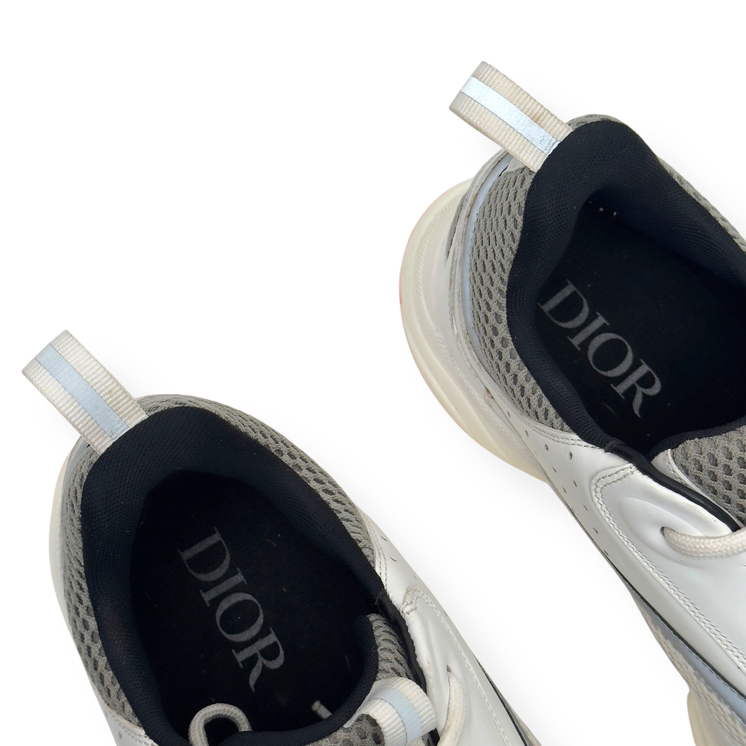 DIOR B22 SNEAKER WHITE / ORANGE 44 / UK10