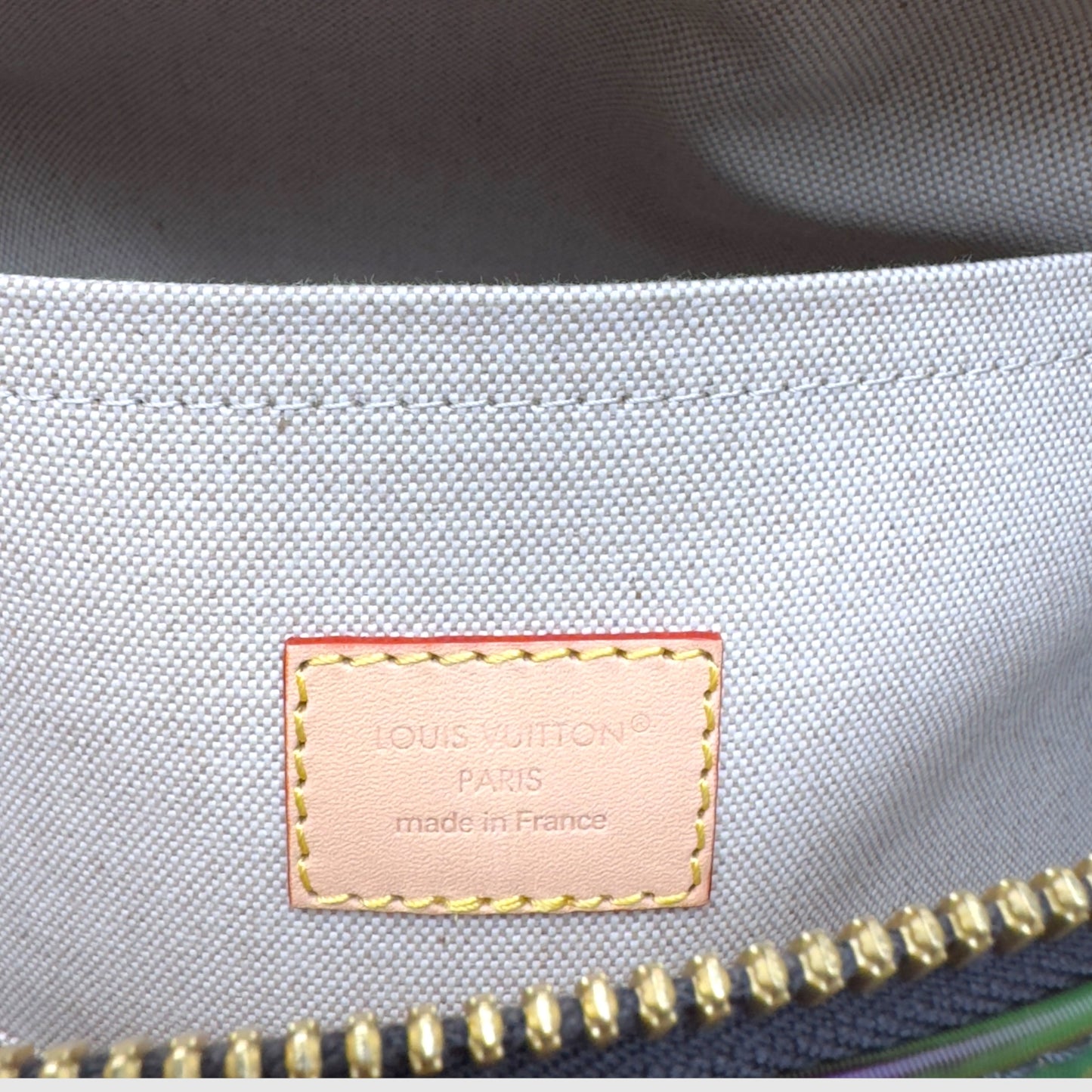 LOUIS VUITTON SPEEDY BANDOULIÈRE VINYL MONOGRAM BAG MULTICOLOURED 40