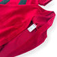 SUPREME VELOUR FOOTBALL JERSEY RED / GREEN L