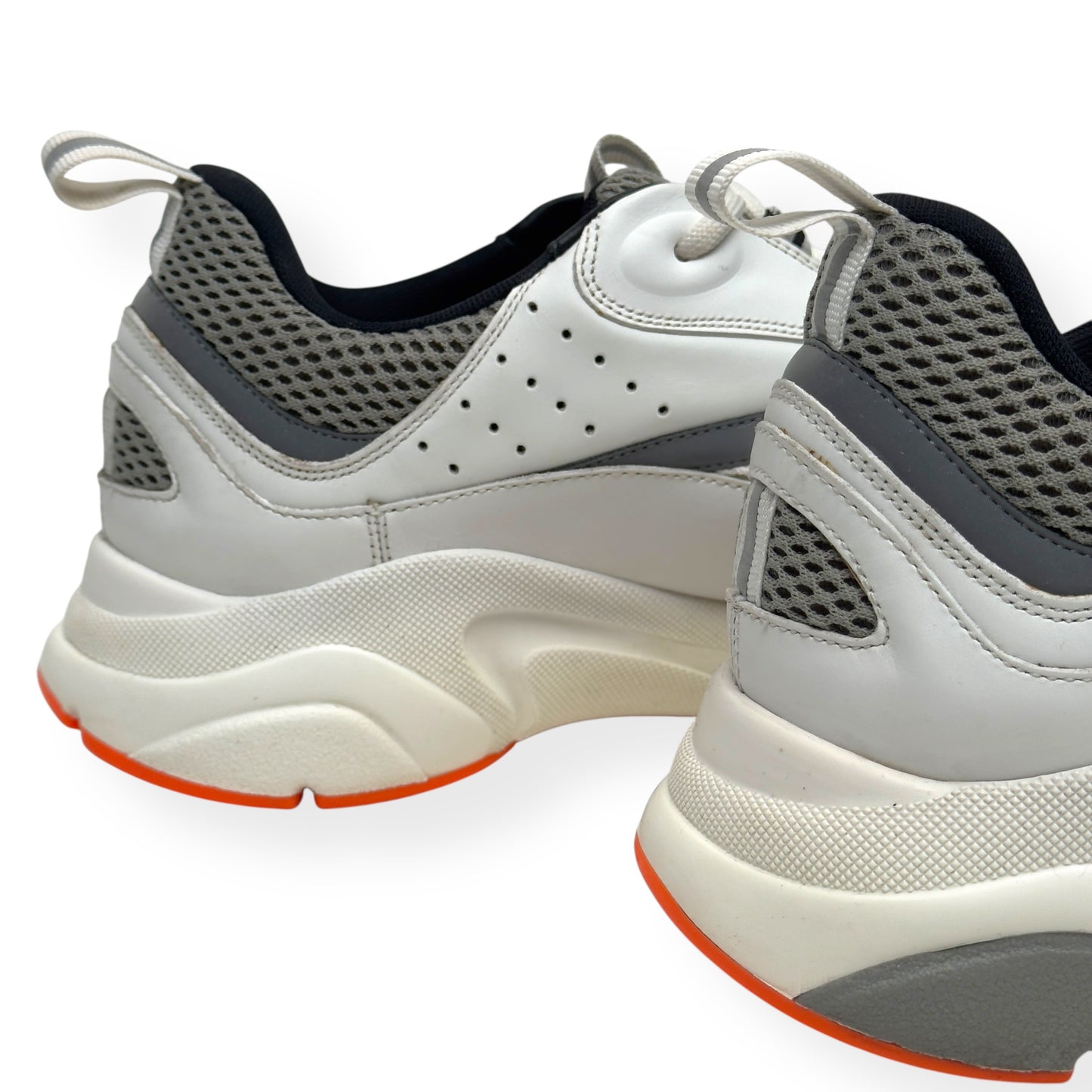 DIOR B22 SNEAKER WHITE / ORANGE 44 / UK10