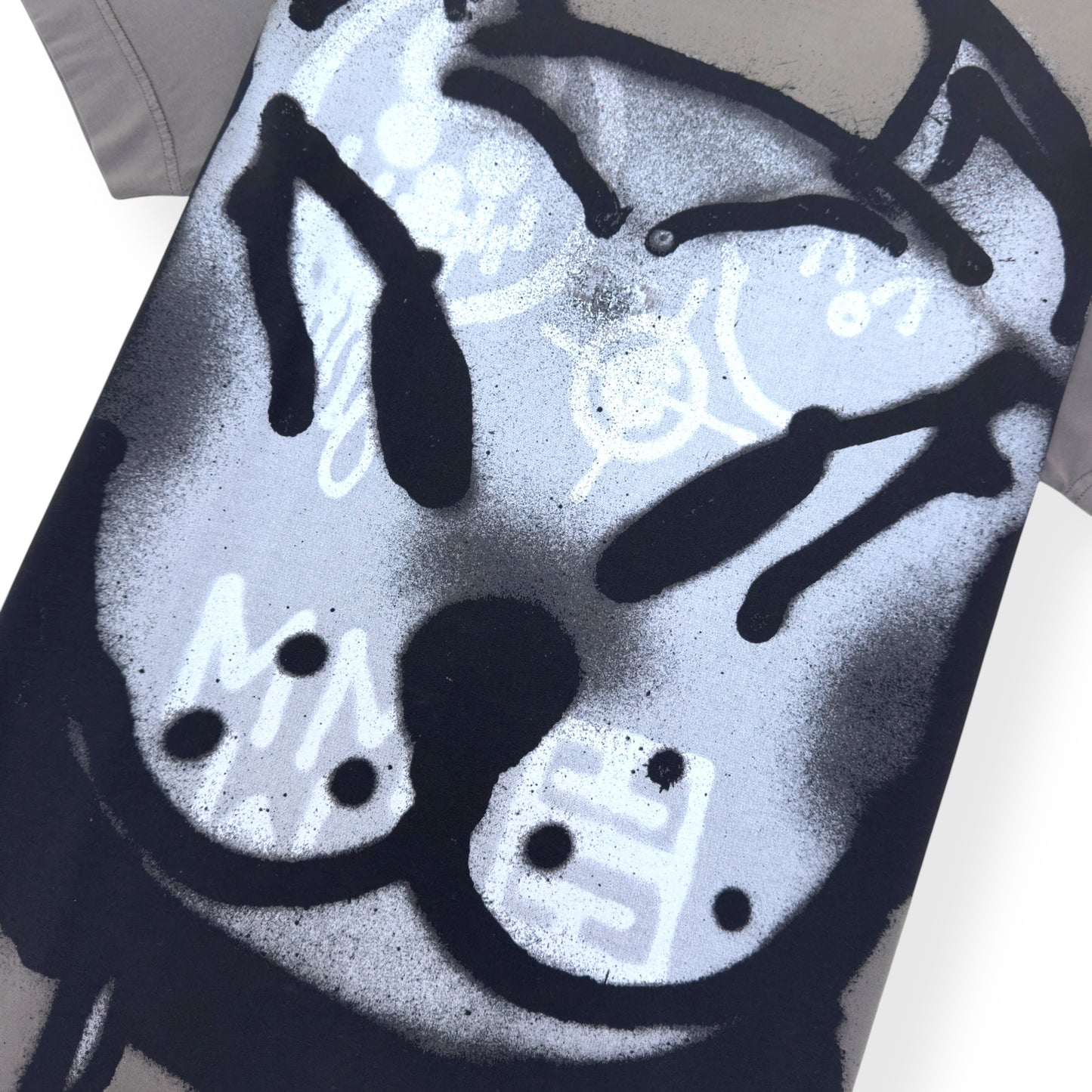 GIVENCHY X CHITTO GRAFFITI COTTON T-SHIRT BEIGE / WHITE / BLACK S