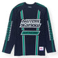 SUPREME X HYSTERIC GLAMOUR LONG-SLEEVE MESH JERSEY BLACK / GREEN XL