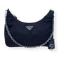PRADA RE-EDITION 2005 RE-NYLON BAG BLACK S