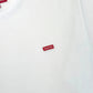 SUPREME SMALL BOX LOGO COTTON T-SHIRT WHITE / RED L