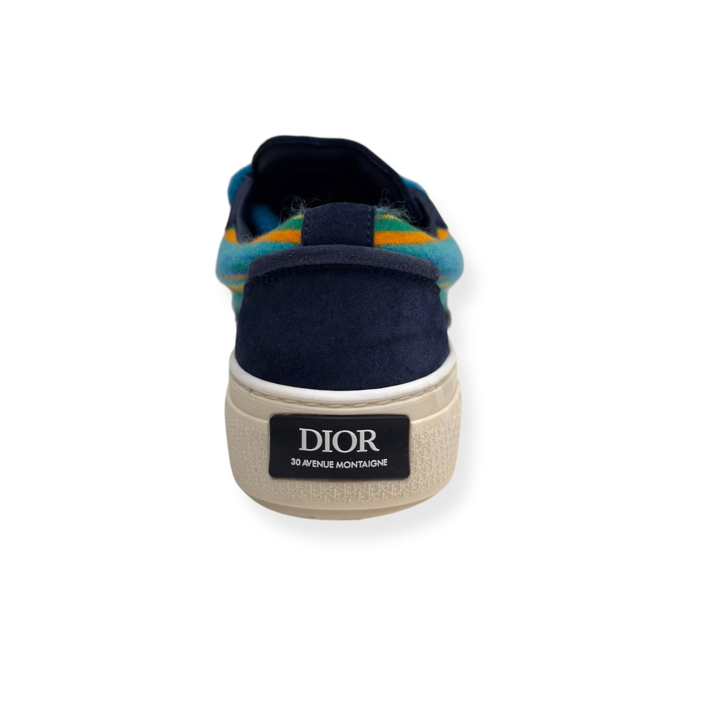 DIOR X DENIM TEARS B33 MOHAIR SNEAKER BLUE 42 / UK8