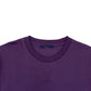 LOUIS VUITTON EMBOSSED LV T-SHIRT BURGUNDY XXL
