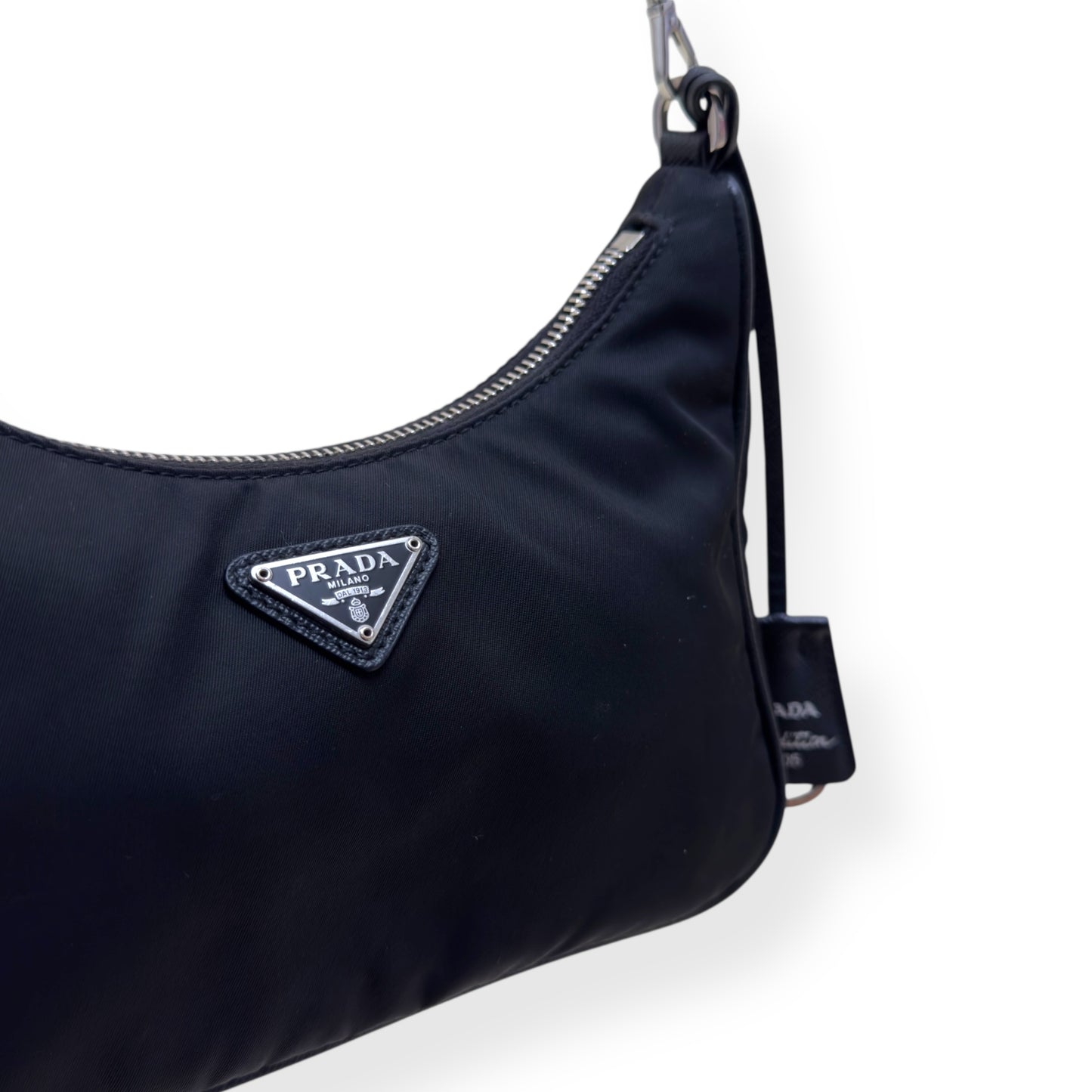 PRADA RE-EDITION 2005 RE-NYLON BAG BLACK S