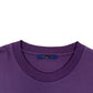 LOUIS VUITTON EMBOSSED LV T-SHIRT BURGUNDY XXL