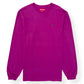 SUPREME LONG-SLEEVE SMALL BOX LOGO COTTON T-SHIRT BRIGHT PURPLE L