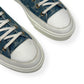 LOUIS VUITTON LV STELLAR HIGH TOP DENIM MONOGRAM SNEAKER BLUE / WHITE 37.5 / UK4.5