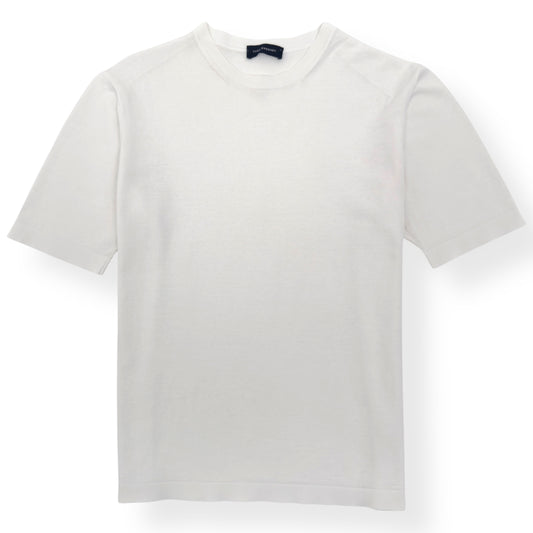 THOM SWEENEY COTTON T-SHIRT WHITE L