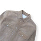 LOEWE SUEDE LAMBSKIN OVERSHIRT BEIGE 50 / L