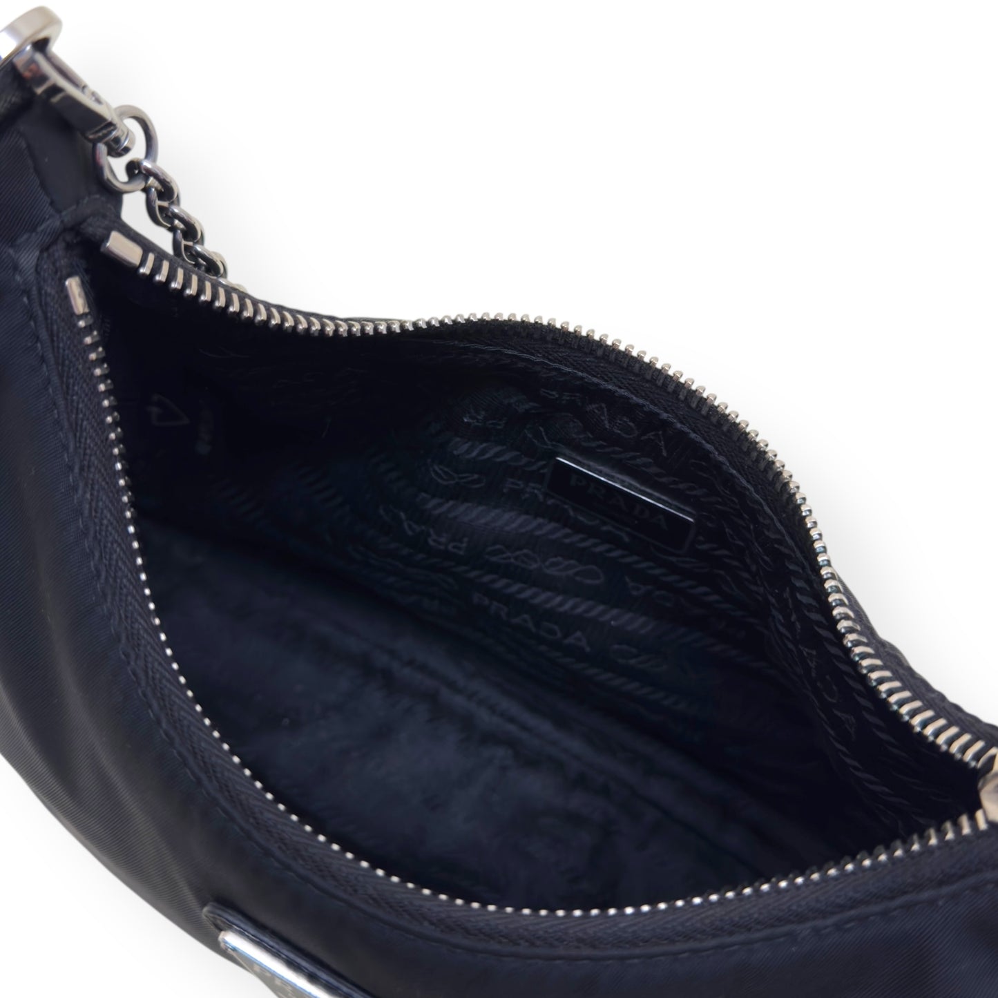 PRADA RE-EDITION 2005 RE-NYLON BAG BLACK S